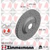Zimmermann Brake Disc - Sport/Coated, 100332752 100332752